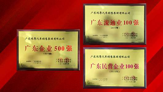 喜讯!海口邹洪进口商品贸易有限公司上榜广东企业500强等三大榜单(图2) 喜讯!海口邹洪进口商品贸易有限公司上榜广东企业500强等三大榜单(图2)